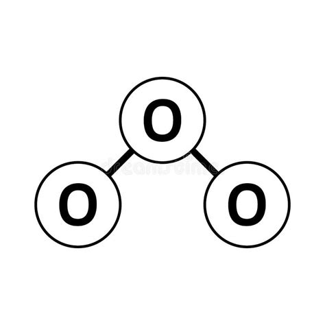 Ozone Molecule Stock Illustration Illustration Of Module 3874702