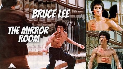 Bruce Lee In Enter The Dragon The Mirror Room Battle Rare Bruce Lee