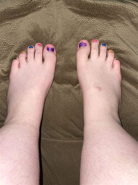 My Colorful Toes M18 Nudes Gayfootfetish NUDE PICS ORG