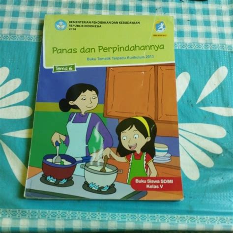 Jual Buku Pelajaran Tema Kelas Sd Panas Dan Perpindahannya Shopee