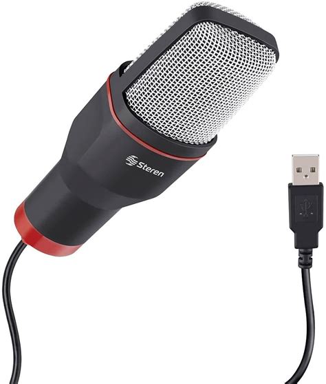 Steren Micr Fono Usb De Condensador Para Pc Mic Amazon Mx