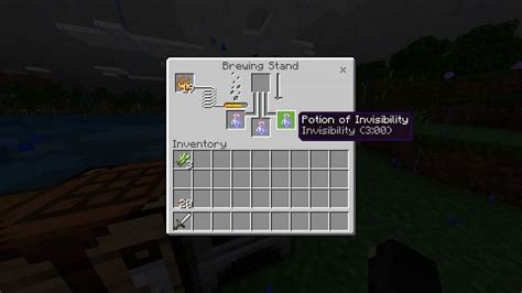 How To Make Potion Of Invisibility 300 In Minecraft