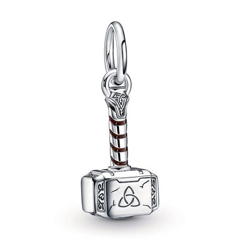 Pandora Marvel The Avengers Thors Hammer Dangle Charm 790483c01