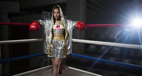 Peruana Linda Lecca Pelea Por T Tulo Mundial Supermosca De Box