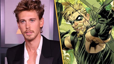 Green Arrow Fanart Imagines Austin Butler As The Dcus Oliver Queen