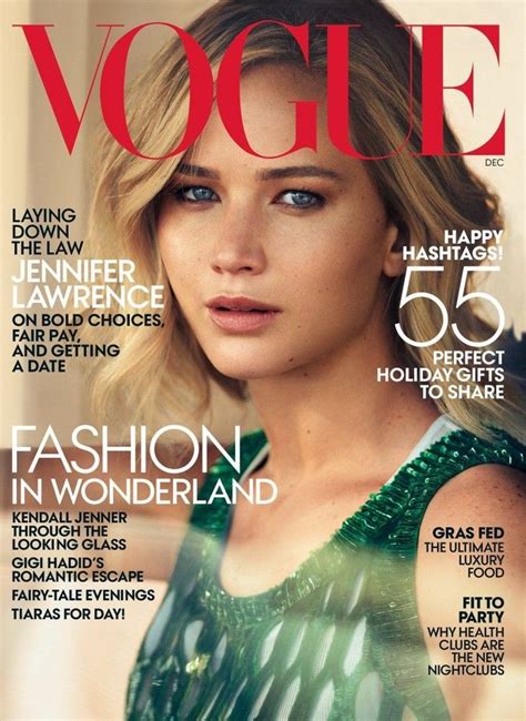 Tama O Tipografia Color Jennifer Lawrence Jennifer Vogue Us