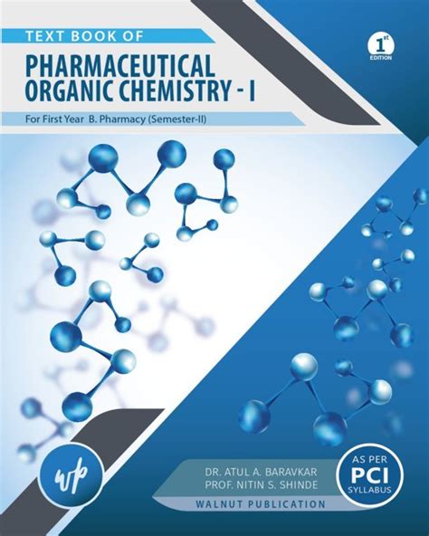 Text Book Of Pharmaceutical Organic Chemistry I Paperback