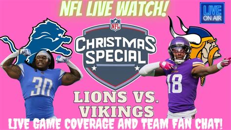 🔴live Nfl Football ~ Minnesota Vikings Vs Detroit Lions ~ Live Watch