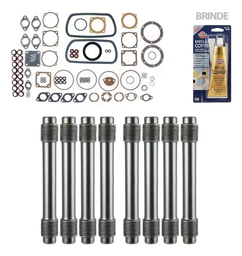 Kit Junta Motor Retentor Volante Capa Tucho Vw Kombi Frete Gr Tis