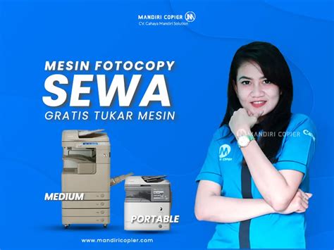 Sewa Mesin Fotocopy Murah Mandiri Copier