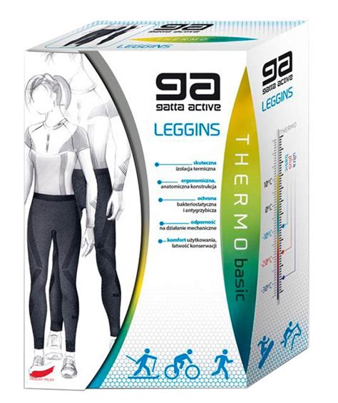 Gatta Active Legginsy Termoaktywne C Unisex Oficjalne