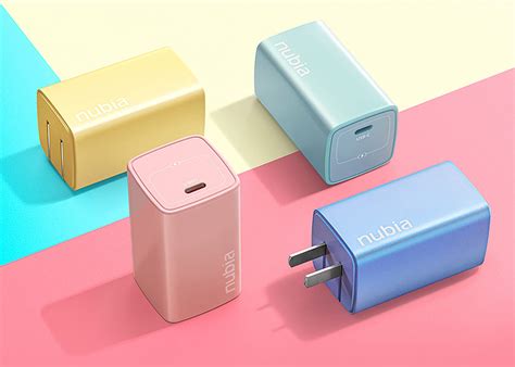 nubia 65W GaN Charger Candy launched for 119 yuan ($17) - Gizmochina