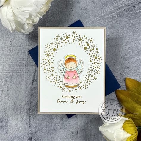 Hero Arts Hot Foil Plate Snowflake Wreath