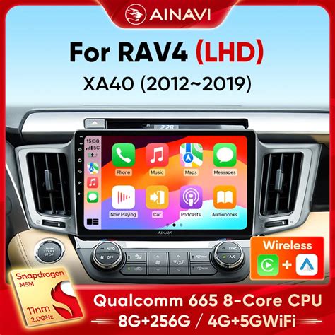 Ainavi Autoradio Para Toyota Rav Rav Xa Carplay Android