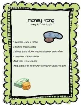 Money song for trading coins | Money songs, Songs, Math workshop