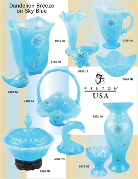 Fenton Art Glass Catalog