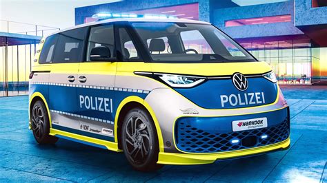 Vw Id Buzz Wird Zum Polizei Kampagnenfahrzeug F R Tune It Safe