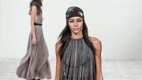 The Best Fringed Dresses In Diors Autumnwinter 2020 Show At Paris