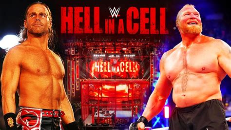 Wwe Dream Match Shawn Michaels Vs Brock Lesnar At Hell In A Cell