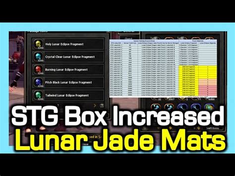 STG Box Rewards Changed Lunar Jade Fragments Greatly Increased