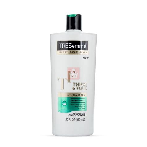 Tresemme Thick And Full Pro Collection Conditioner With With Glycerol 650ml