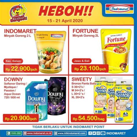 Promo Indomaret Terbaru Hanya 3 Hari 17 19 April Ini Katalog Lengkap