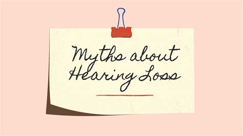 Myths About Hearing Loss Whisper Hearing Centers