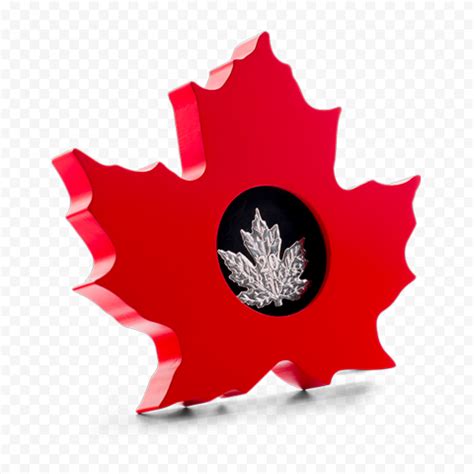 HD 3D Red Canada Maple Leaf Transparent PNG Citypng