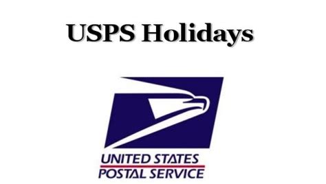 Click Here For USPS Holiday Information For Postal Employees Postal