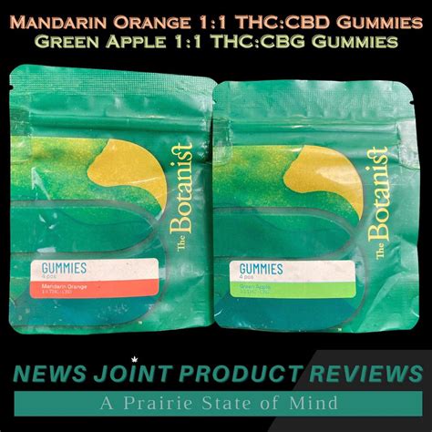 Review Mandarin Orange 11 Thccbd And Green Apple 11 Thccbg Gummies