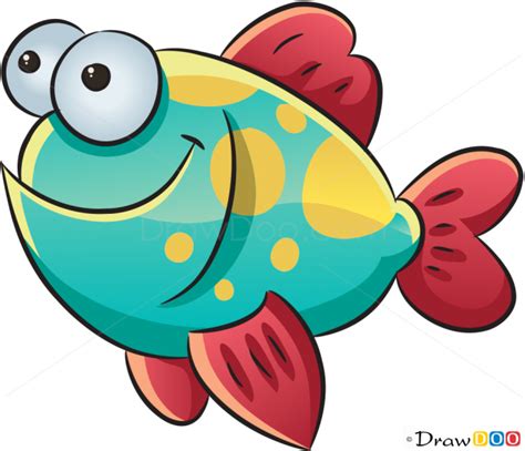 Happy Fish Cartoon - ClipArt Best