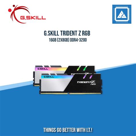 G.SKILL TRIDENT Z RGB 16GB (2X8GB) DDR4-3200 – BlueArm Computer Store