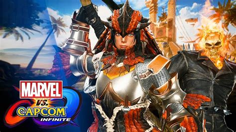 Marvel Vs Capcom Infinite Monster Hunter Character Walkthrough Hyper