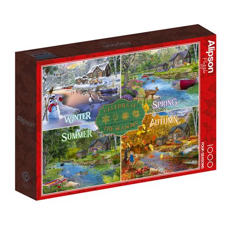 Vier Jahreszeiten 1000 Teile ALIPSON PUZZLE Puzzle Online Kaufen