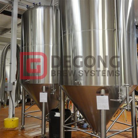 Beer Fermentation Process Brewery Fermenting Vessel 1000L 2000L Size In