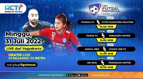 Link Live Streaming Liga Futsal Profesional Pendekar United Vs Db Asia