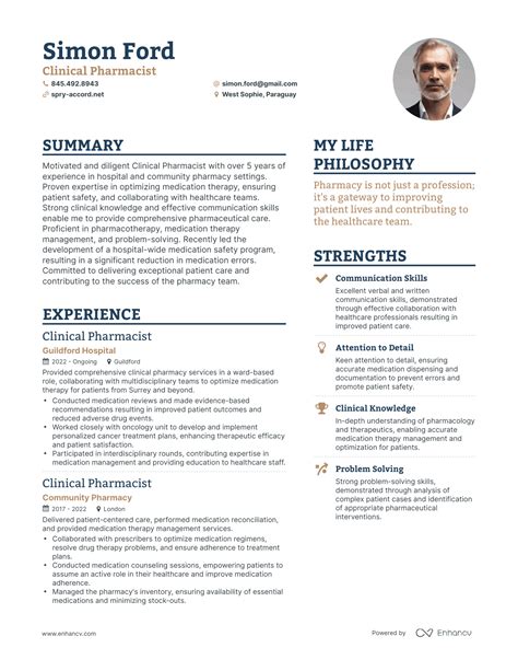 3 Successful Clinical Pharmacist Resume Examples And Writing Tips For 2024