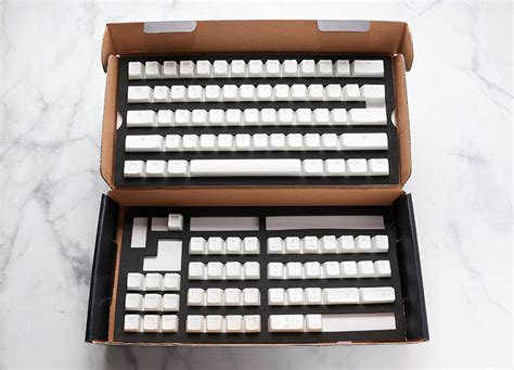 Ducky PBT Double-shot White Pudding keycap - Beauty is everywhere ...