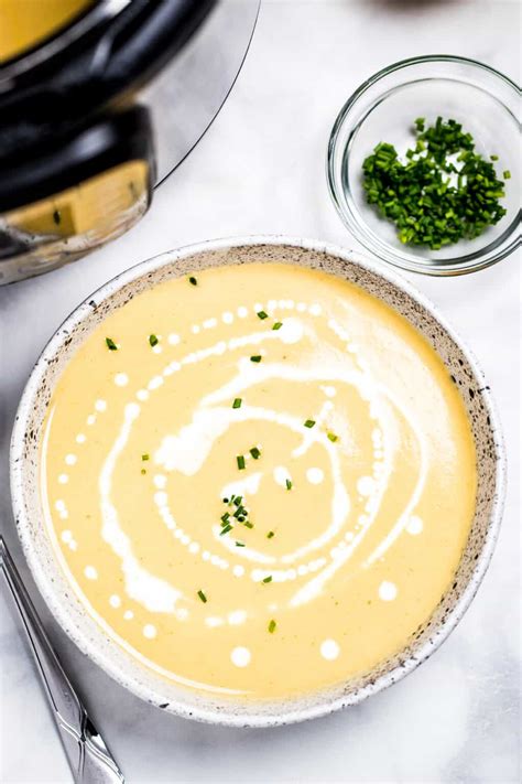 Instant Pot Cauliflower Soup Dishing Delish