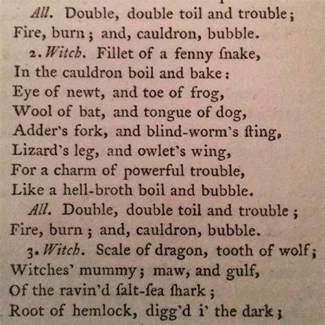 Macbeth By William Shakespeare Act LV Scene L A Dark Cave In The