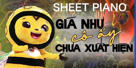 Sheet piano Giá như cô ấy chưa xuất hiện | TMS 2023 | Free