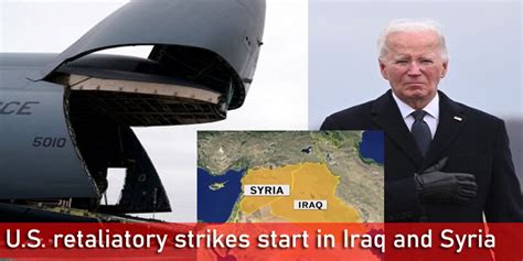 Us Starts Strikes In Iraq And Syria Against Iran Linked Targets T O D A Y