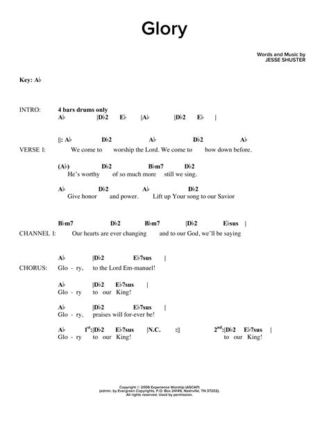 Glory Of Love Guitar Chords