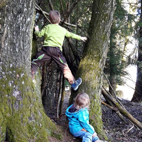 Mit Kindern in den Wald Spiel Ideen für einen spannenden Familien