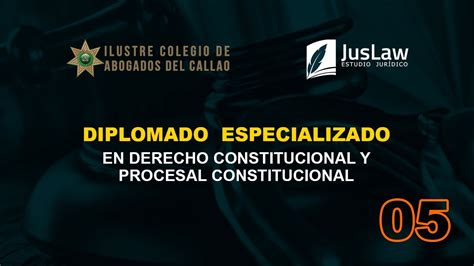 Diplomado Especializado En Derecho Constitucional Y Procesal