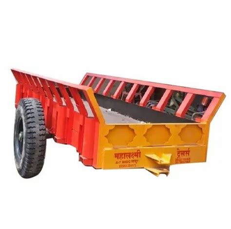 Trolleys Mild Steel Ton Tractor Trolley For Agricultural Waste