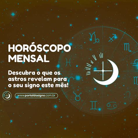 Horóscopo Mensal Portal Do Signo