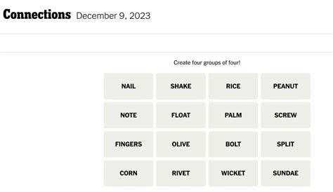 ‘Connections’ Hints and Answers for NYT's Tricky Word Game on Saturday ...