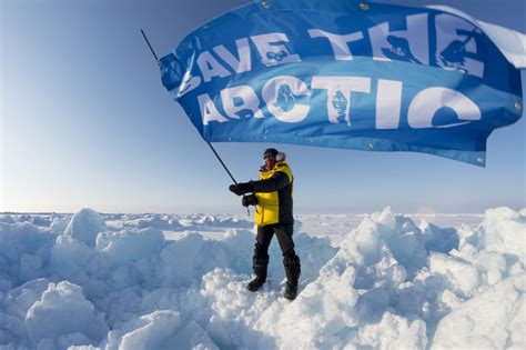 Salvemos el Ártico campaña lanzada por GreenPeace