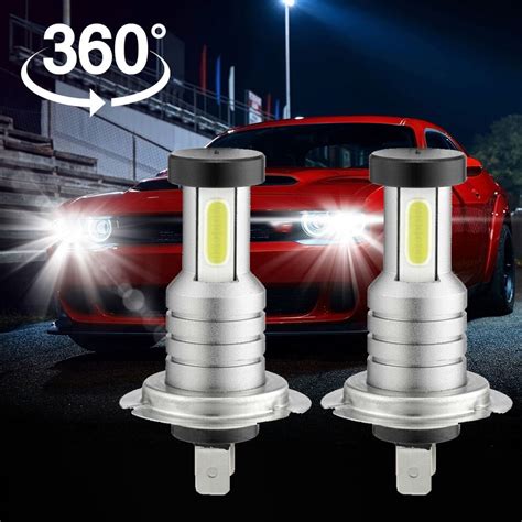 2X 180W H7 Led Car Headlight Conversion Globes Bulbs Beam Lamp 30000Lm